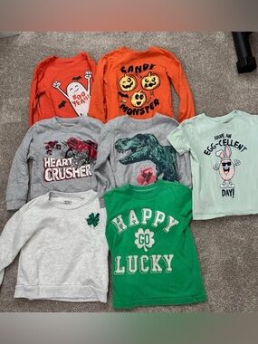 3T Boys Holiday TShirt Bundle